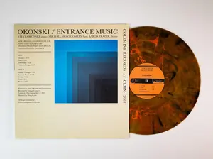 Okonski - Entrance Music [Orange & Black Swirl Vinyl] NEW Vinyl Record 648564356340