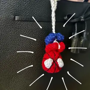Spiderman bag charm