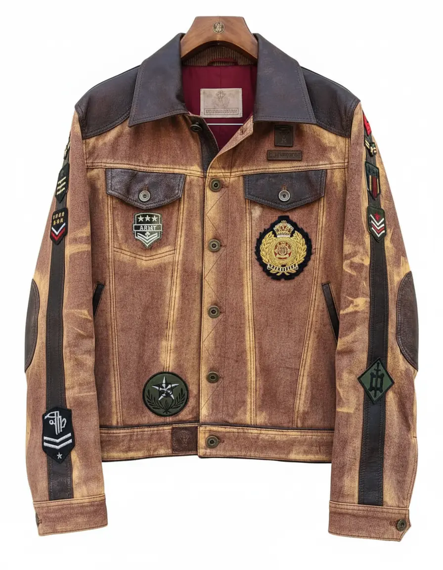 Heritage Patchwork Utility Jacket