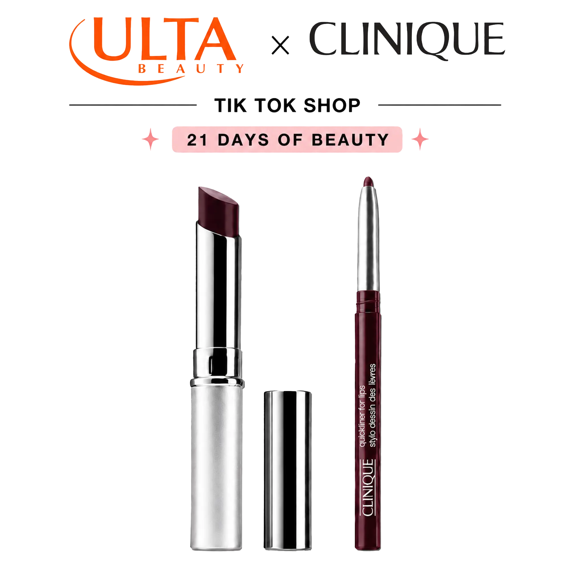 Clinique Honey Lipstick + Quickliner Duo