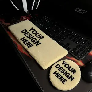 Custom Keyboard Rug - Non-Slip Soft Rug for Home & Office, Ideal for Home and Office Use, Decrotive Design