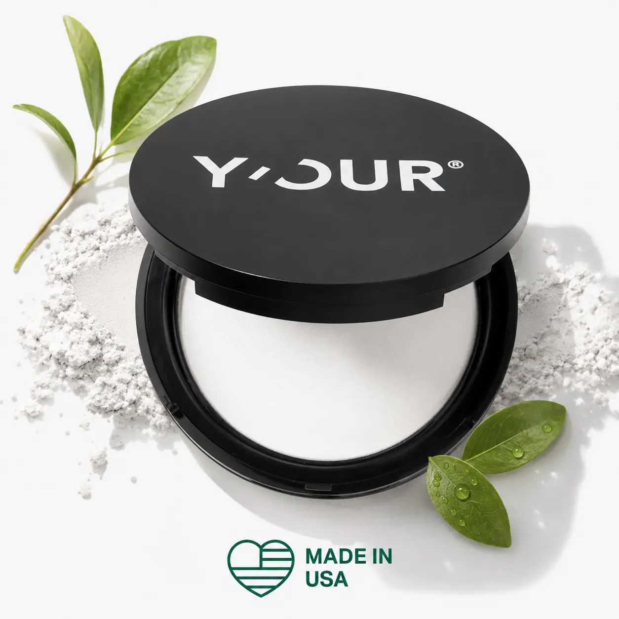 Photo-Perfect Matte Pressed Powder by Y'OUR | Soft Focus & No Flashback Finishing for All-Day Oil Control | Blurs Pores & Fine Lines | Talc-Free, Translucent for All Skin Tones, Valentine's Gift for Women Flawless Cosmetic
