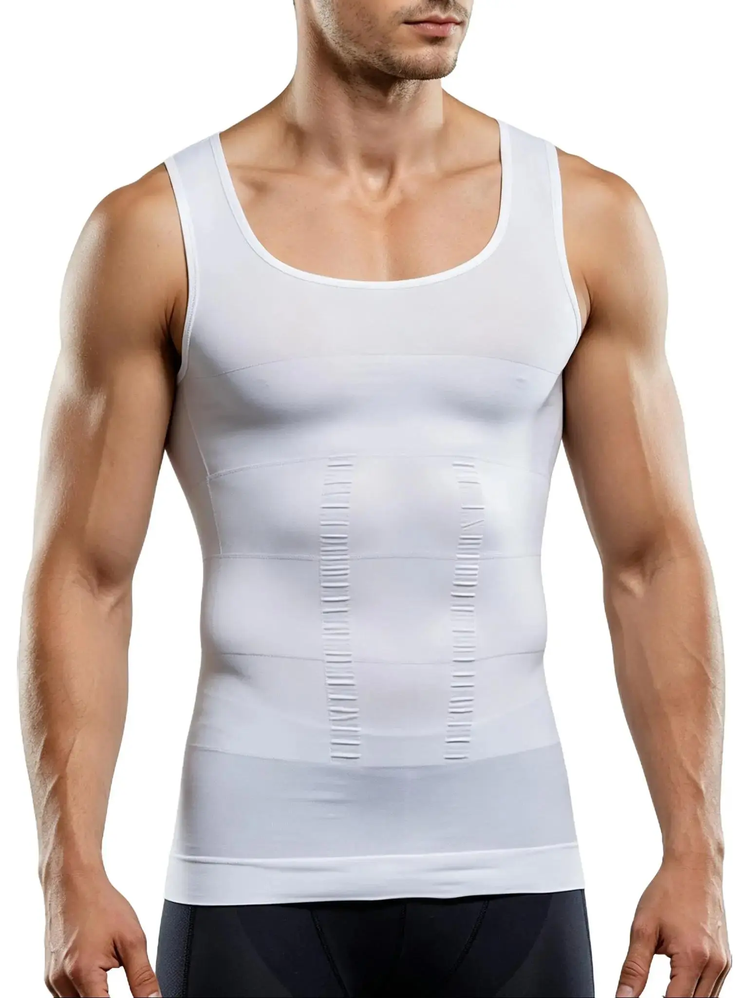 Waist Beaters Compression Shirt  |   Swim, Run, Lift. Quick-Dry & Stretchy AF. # mensworkout # swimwear  # athletic # gear t-shirt tummy control vest