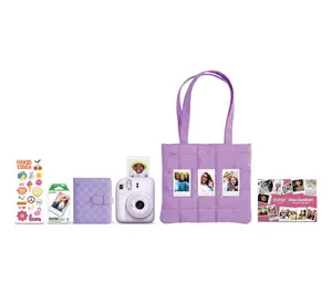 Fujifilm Instax Mini 12 Instant Print Camera w/ Tote & Accessories Fujifilm Instax Mini 12 Instant Print Camera w/ Tote & Accessories
