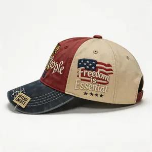 We The People 1776 Vintage Patriotic Baseball Cap.Summer vibes