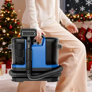 BSNAW Portable Fabric Vacuum Cleaner, Equipped with Professional Tools, Powerful Vacuum Cleaner, 18KPa Strong Suction Power, 450W High Power Motor, Suitable for Carpets, Sofas