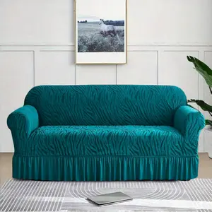 1pc Jacquard Full Coverage Sofa Set, Dust-Proof Outdoor Sofa Cover, Pet-Resistant Soft Home Protection, All-Purpose Cover
