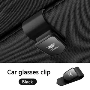 Car Sunglasses Multi-Function Glasses Clip, Sunglasses Holder for Car, Compatible with Cadillac Models, Essential Car Accessory for Drivers