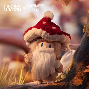 [FINDING UNICORN]【2026-03-27 New Arrivals】 FURRY MUSH-MAGIC GNOME BOB Collection Figurine Toys for Modern Home Decor, Collectible Art Toy Cute Figures Desktop Ornament Collectible Toys Birthday Gifts