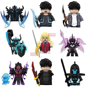 America Ice hockey team Athletes Action Figures MOC Building Blocks Celebrity Player Accessories Bricks Toys For Kids Gifts