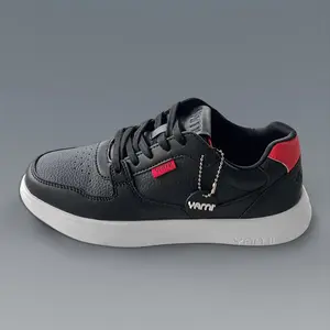 SpinSole 01 G2  Black/Fire Red, Men's & Women's Dance Sneaker