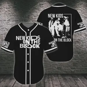Band New Kids On The Block NKOTB Unisex Baseball Tee Jersey Shirt, Essential Piece, Fits Any Wardrobe, Cozy Fit, Perfect for Any