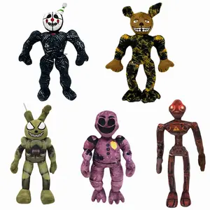 Cute 4‑Styles FNAF Plush Toy Set, Five‑Nights‑at‑Freddy’s Horror Game Character Stuffed Dolls, Kawaii Dark‑Fantasy Animatronic‑Style Collectible Plushies