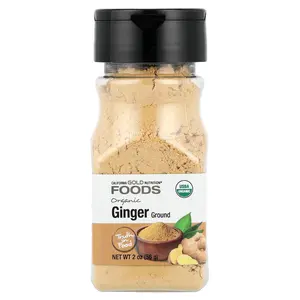 California Gold Nutrition Foods, Organic Ginger, Ground, 2 oz (56 g)