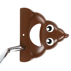 Intech Golf #2 Poop Emoji Mallet Putter NEW