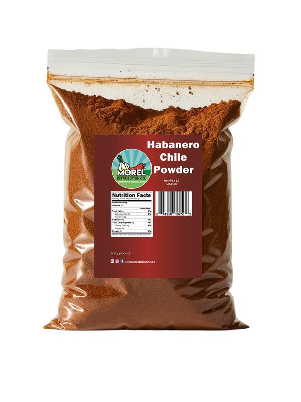 Habanero Chile Powder - Ground Habanero Pepper 1 lb