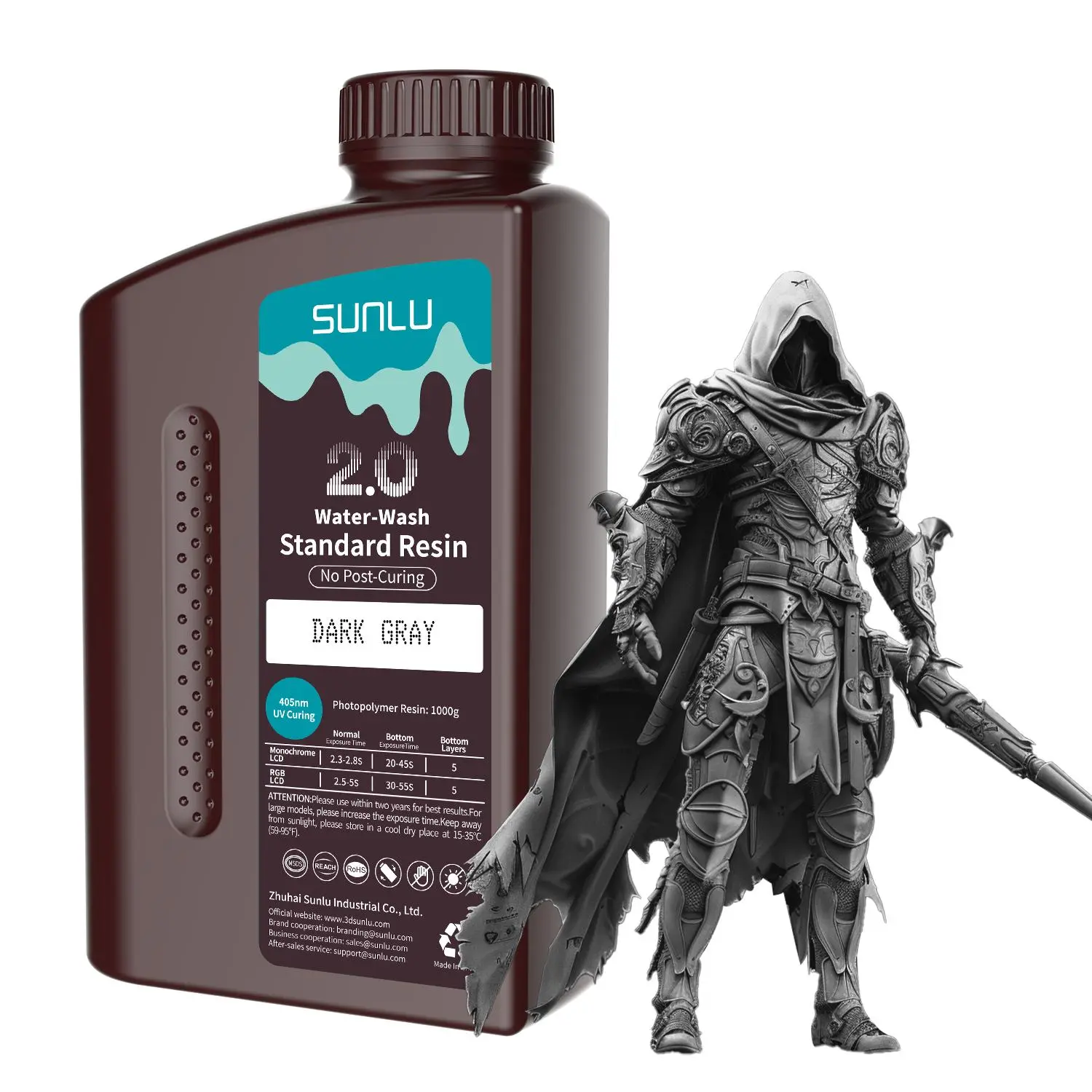 Water-wash Standard -  Dark Grey 1000G