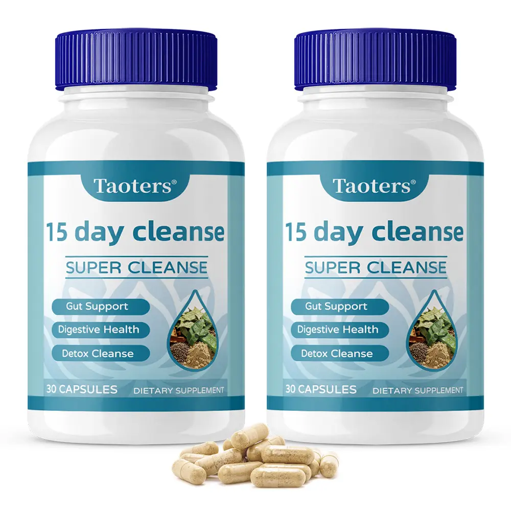 2 Bottle,15 day gut cleanse，   intestinal health support