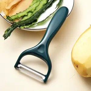 Stainless Steel Peeler, Creative Fruit and Vegetable Peeler, Ideal for Potatoes, Melons, Pears, and Carrots, Essential Kitchen Tool