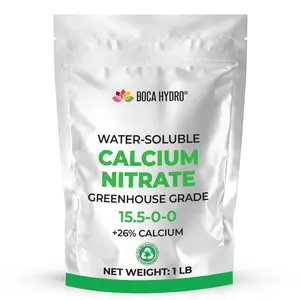 Boca Hydro Calcium Nitrate Greenhouse Grade Water Soluble 15.5-0-0 +26% Calcium
