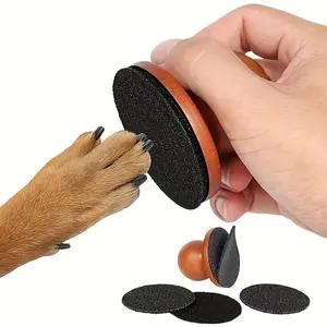 Pet Nail Care | Dog Nail File | Paw Trimmer | Scratch Square for Dogs | Stress-Free Nail Care | Durable PP Material