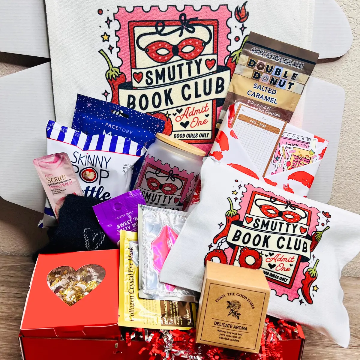 Spicy Dip, Sip & Flip Blind Date With A Book Box