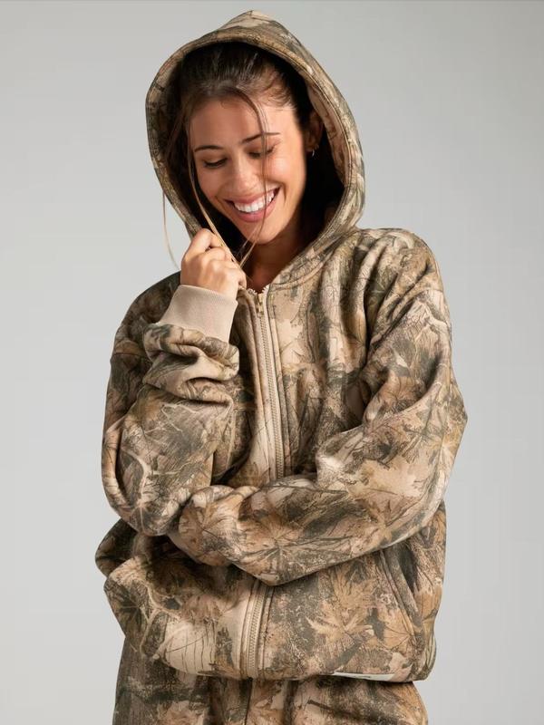 Comfrt | Camo Zip Hoodie