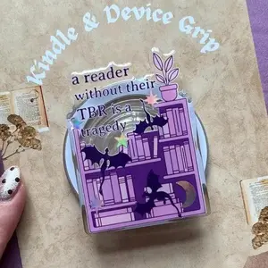 A Reader Without A TBR Phone Grip, Fantasy Romance Pop Socket, Fantasy Dragon Book Gift, Bookish Dragon Magsafe Phone Holder