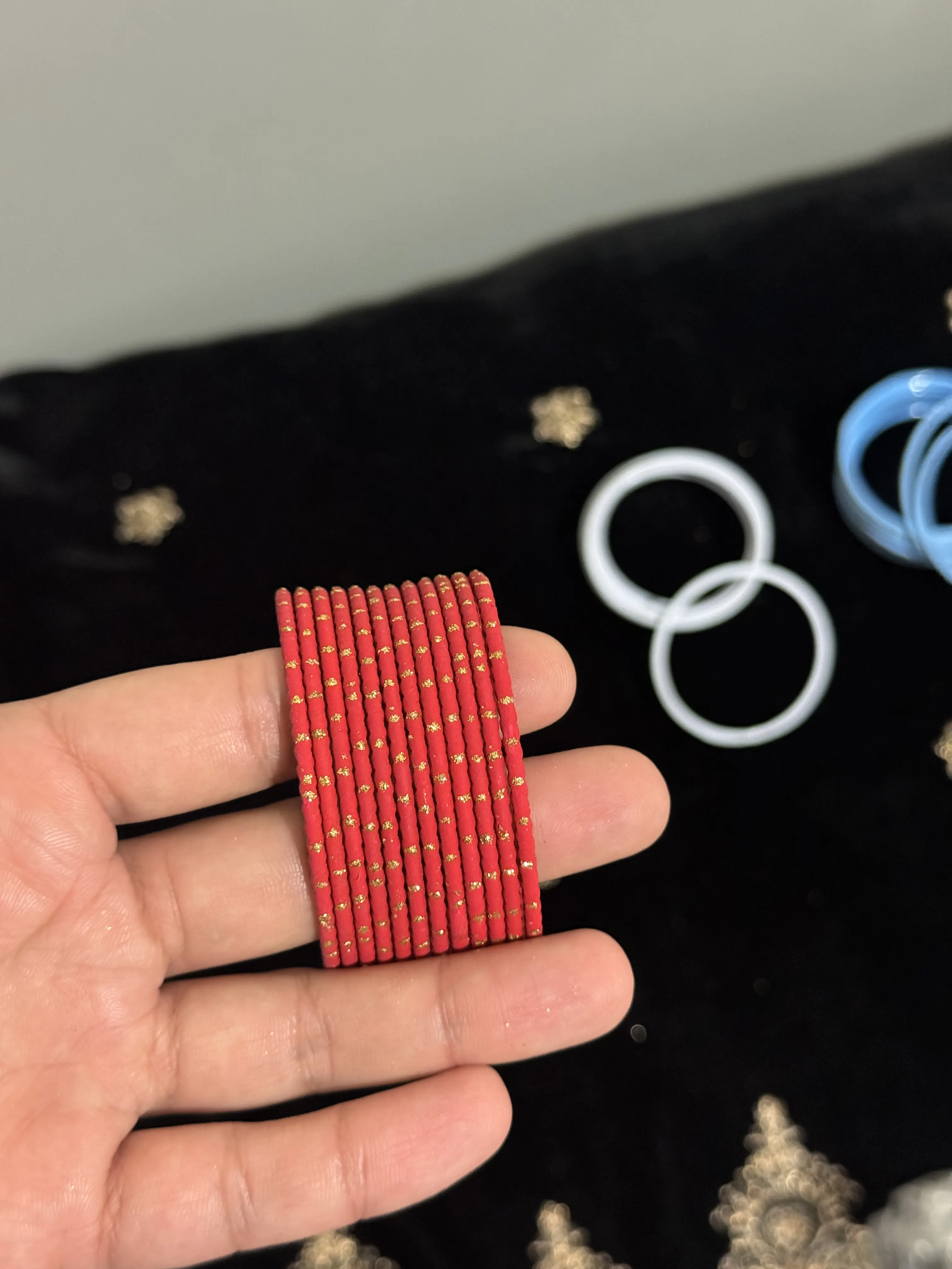 Size 2.2 Metal bangles set - 12 Pcs Set