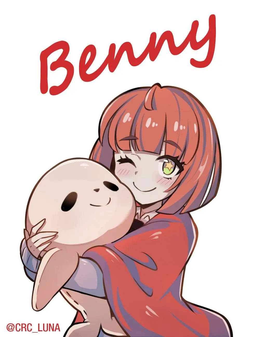 CRC - Katya and Benny! Rectangular Sticker