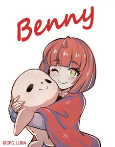 CRC - Katya and Benny! Rectangular Sticker