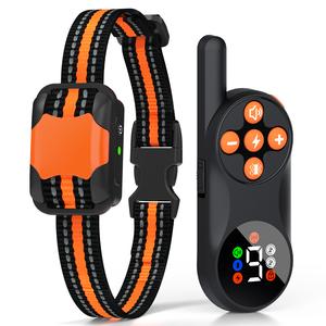 【Collar】Dog Training Collar 3300Ft Dog Training Behavior Aid, Remote IPX8 Waterproof with 4 Training Modes, Outdoor Rechargeable E-Collar
