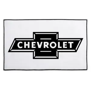 Chevy Logo Doormat – Classic Chevy Truck Entry Rug, Car Lover Floor Mat, Garage Decor Gift