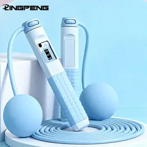 Jump Rope with Counter Adjustable Tangle Free Skipping Rope with Anti Slip Handle for Fitness Workout Weight Loss Men Women Kids