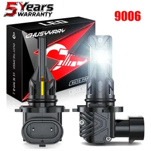 9006 LED Headlight Low Bulb 2x For Mitsubishi Lancer Sedan 4-Door 2.0L 2008 2009 2010 2011 2012 2013 2014 2015 2016 2017