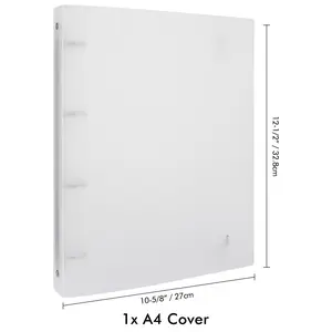 Mixed color A4 Die Storage Book Binder;Die and Stamp Storage Folder Page Protectors Pockets Inserts Organizer to get all your dies, stamps and other craft supplies organized and easily accessible