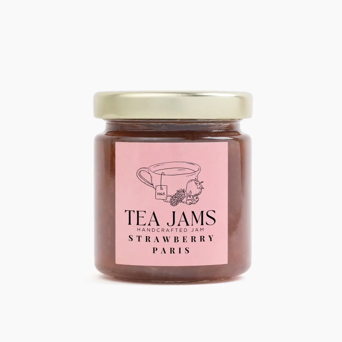 Strawberry Paris- Organic Tea Infused Jam ft.  Harney & Sons Paris Tea