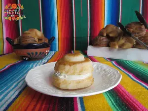 Realistic Traditional Mexican Bread Coin Purse