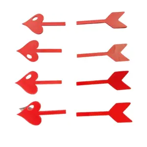 Cupid’s Arrow Heart Cupcake Toppers – Set of 4
