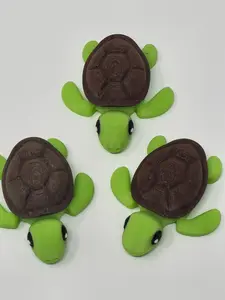 3D Printed Articulated Turtle Toy - Eco-Friendly Material, Fidget & Finger Toy, Novelty Decor for Enthusiasts