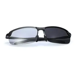Paleshy HD 2Polarized Photochromic Sunglasses for Men and Women UV400 Protection Ultralight Eyewear Day Night Safety Glasses Fishing Golf Outdoor