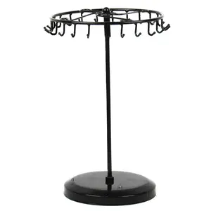 Iron Art Jewelry Display Stand, Detachable Necklace Holder, Desktop Earring Storage Rack, Home Jewelry Organizer, Jewellery Showcase Organizer, Jewelry Storage Tray