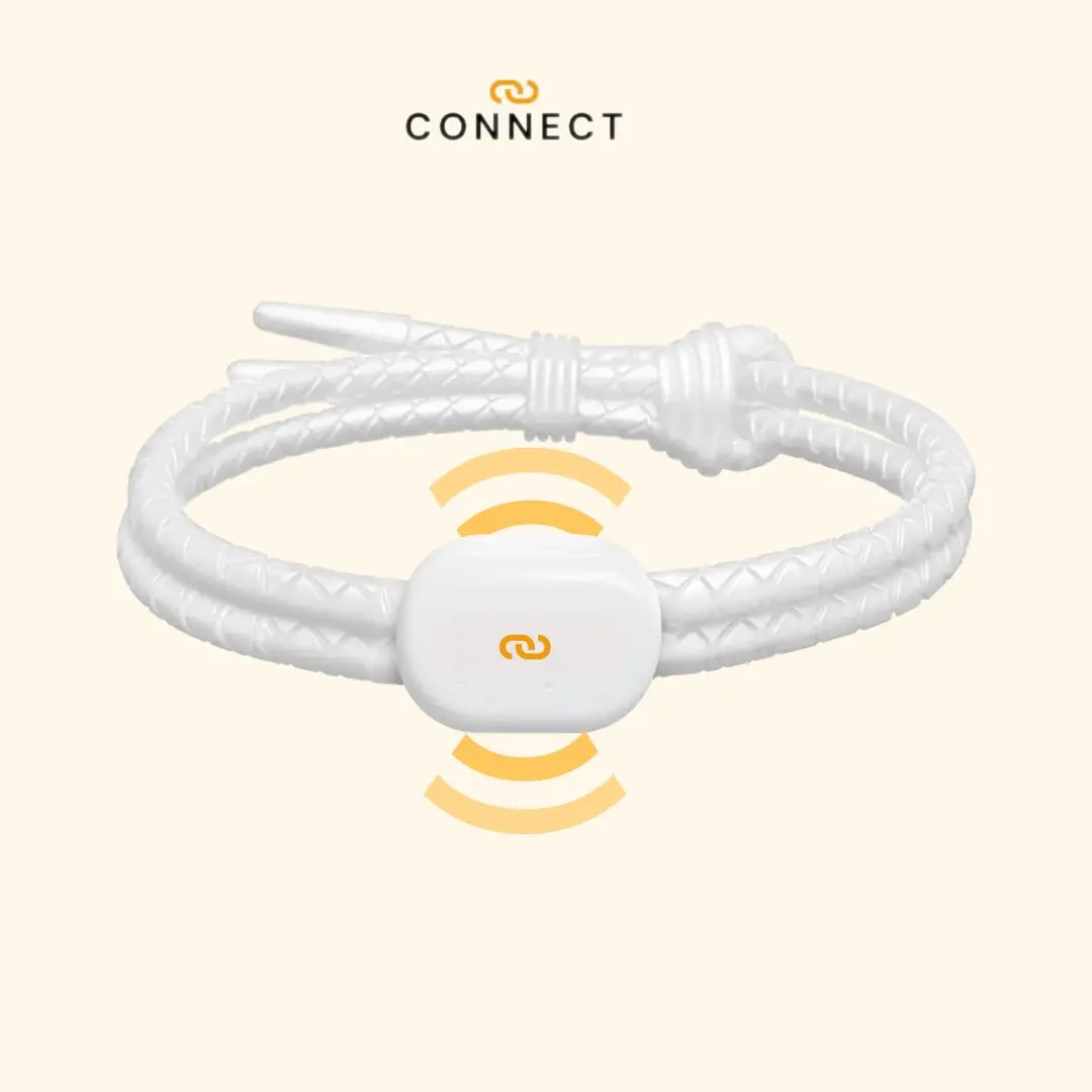 Connect Real Dating NFC bracelet to sync with your dating profile