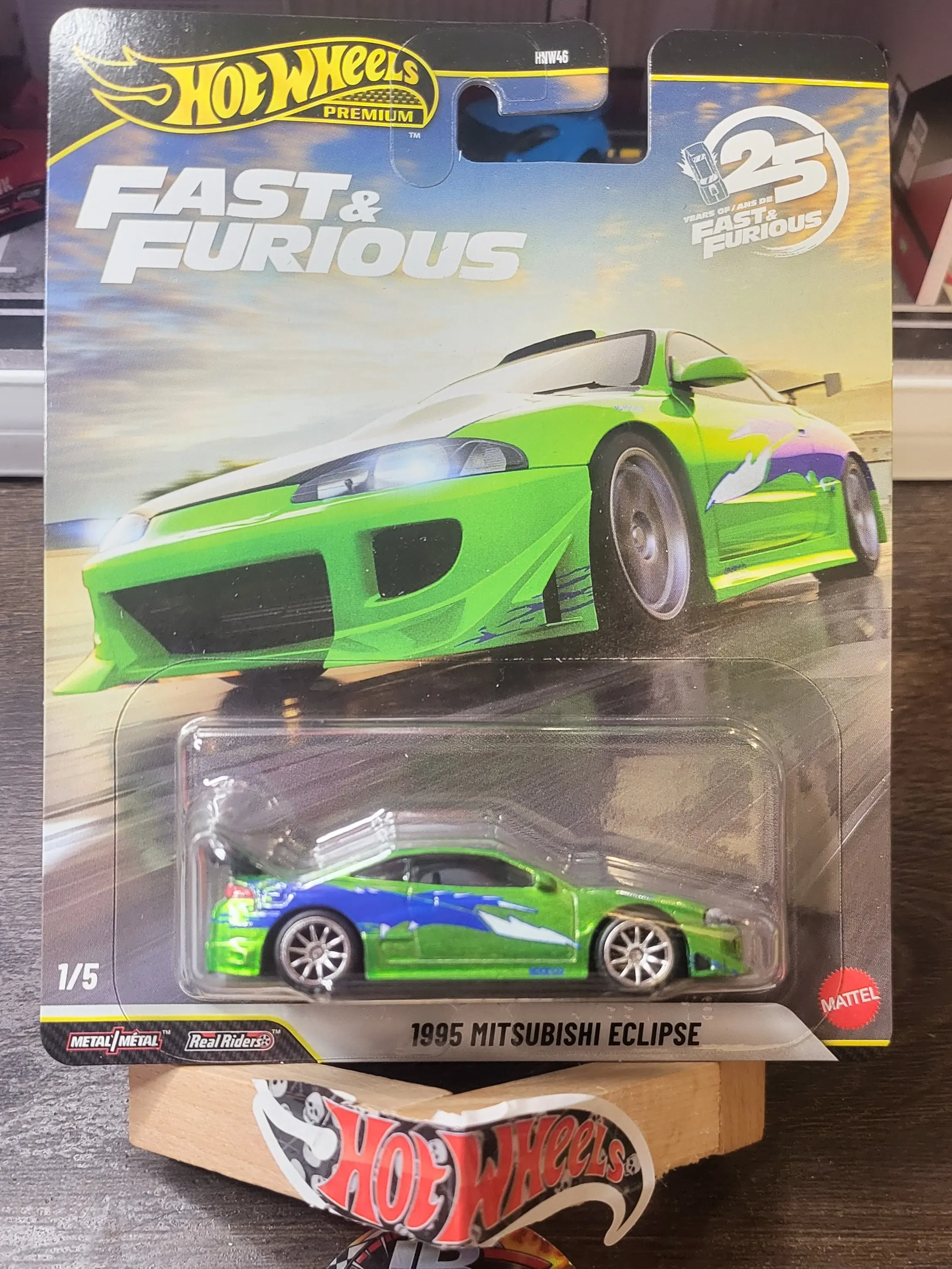 Hot Wheels Fast & Furious 1995 Mitsubishi Eclipse 25th Anniversary Mattel 2026
