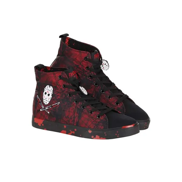 Adult Friday the 13th Jason High Top Sneakers
