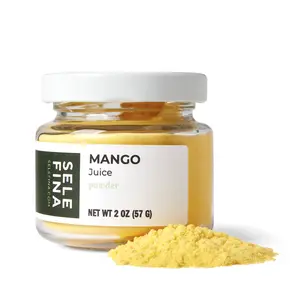 Mango Juice Powder Natural Fruit Food Coloring Pinch Jar for Baking