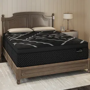 12/14 Inch Twin Full Queen King Memory Mattress with Independent Springs, Provides Pressure Relief, Motion Isolation and Edges Support, Medium Firmness, Breathable,100 Trials, Spring Hybrid Mattress in a box ,Gel infuse memory foam