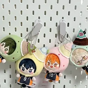 2026 new Cute 10cm Haikyuu!! Printed Cotton Doll, Anime Volleyball Plush Toy Tsukishima Kei Hinata Shoyo Kageyama Tobio Yamaguchi Tadashi