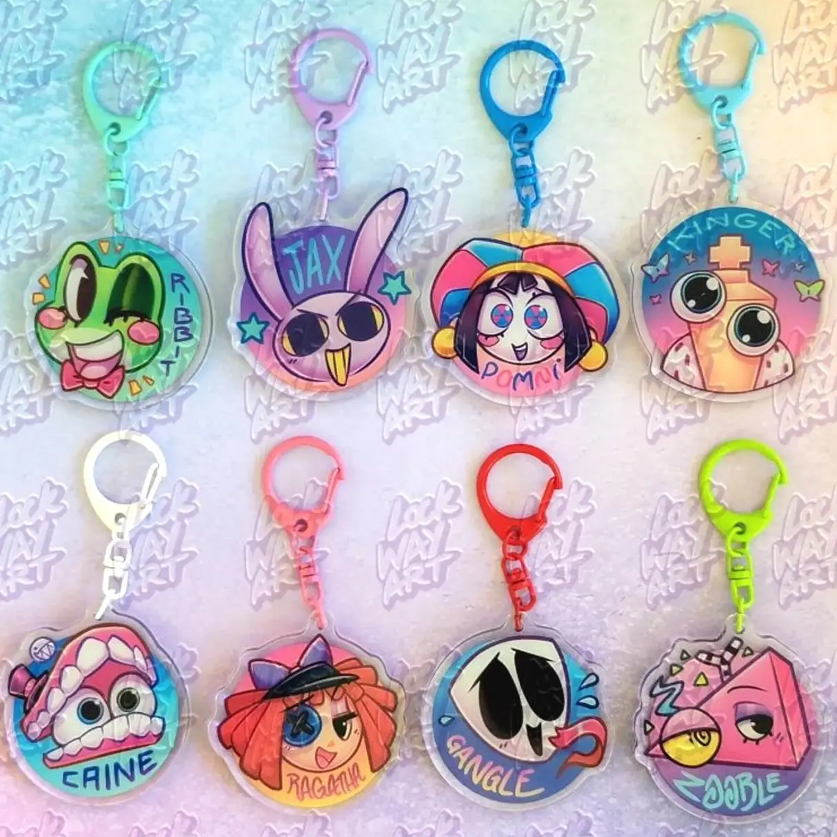 TADC Headshot Keychains
