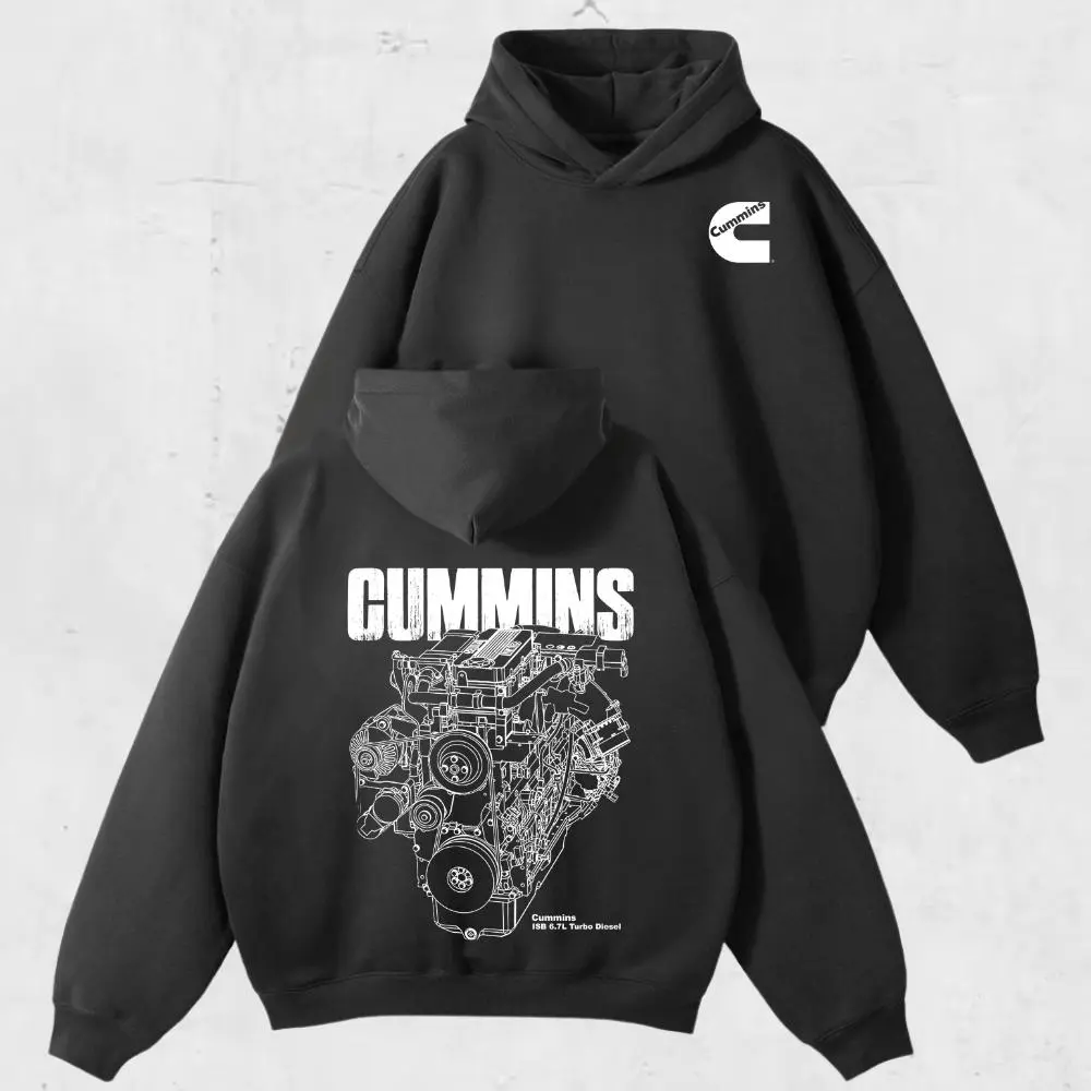 C6 ZR1 Blueprint Hoodie – Corvette Engine & Chassis Line Art for Car Enthusiasts, Performance Racing Style, Unisex Menswear Auto Hoodie